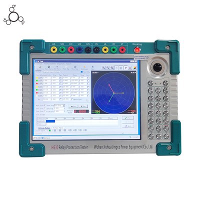 Mikrocomputer-Dreiphasen-Relaisschutztester